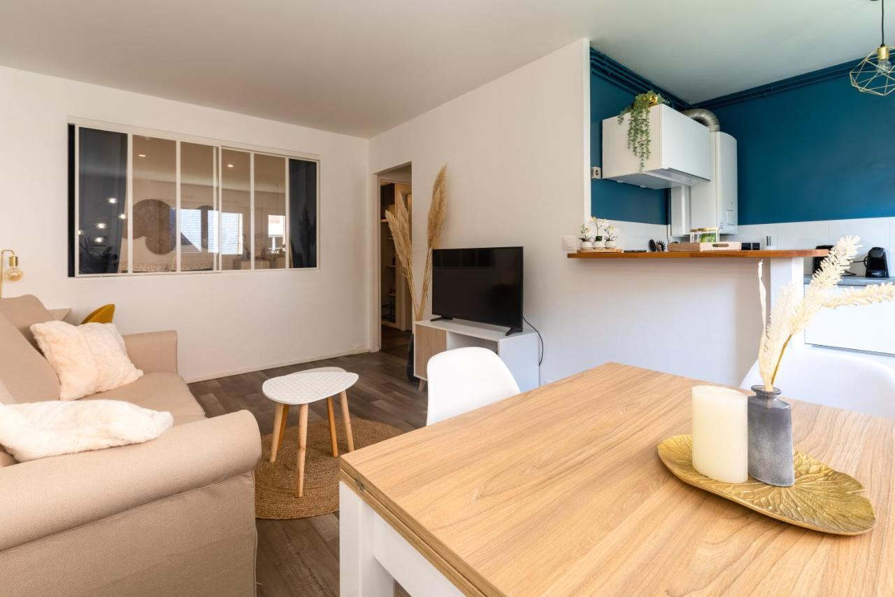 Hygge - Superbe Apt Renove Rouen Gare Avec Parking Privatif Apartment Exterior photo